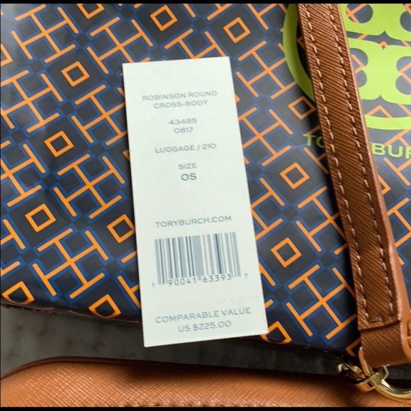 Tory Burch Emerson /cardamom brown crossbody NWT - Picture 4 of 6